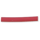 Teplom zmršťovacia izolačná hadička, červená, d. 10 cm, ? 2,4 mm